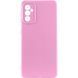 Чехол TPU GETMAN Liquid Silk Full Camera для Samsung Galaxy A55 Розовый / Pink