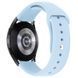 Силиконовый ремешок Sport для Smart Watch 20mm Голубой / Light Blue