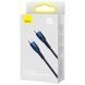 Дата кабель Baseus Glimmer Series Fast Charging Type-C to Type-C 100W 1m (CADH00070) Blue фото 4
