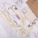 Чехол TPU two straps California для Apple iPhone 13 Pro Max (6.7") Бежевый / Antique White фото 6