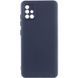 Чохол TPU GETMAN Liquid Silk Full Camera для Samsung Galaxy A51 Синій / Midnight Blue фото 5