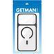 Чехол TPU+PC GETMAN Moon Clear with MagSafe для Apple iPhone 17 Pro Max (6.9") Black фото 2