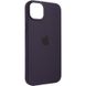 Чохол Silicone case (AAA) full with Magsafe для Apple iPhone 14 Pro (6.1") Фіолетовий / Elderberry фото 5
