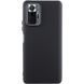 Чехол Silicone Cover Ummi Lakshmi (AA) для Xiaomi Redmi Note 10 Pro / 10 Pro Max Черный / Black