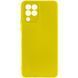 Чехол TPU GETMAN Liquid Silk Full Camera для Samsung Galaxy M33 5G Желтый / Flash