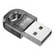 Bluetooth адаптер Hoco UA28 USB Transparent black фото 3