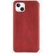 Кожаный чехол-книжка GETMAN Cubic (PU) для Apple iPhone 13 / 14 (6.1") Красный фото 2