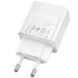 СЗУ Hoco CS112A Lounge PD30W+QC3.0 (1USB-A/1C) White фото 4