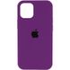 Чехол Silicone Case Full Protective (AA) для Apple iPhone 12 Pro Max (6.7") Фиолетовый / Grape фото 1
