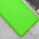 Чохол TPU GETMAN Liquid Silk Full Camera для Samsung Galaxy M34 5G Салатовий / Neon Green фото 2
