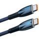 Дата кабель Baseus Glimmer Series Fast Charging Type-C to Type-C 100W 1m (CADH00070) Blue фото 2