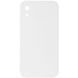 Чехол Silk Square Full Camera Protective (AA) NO LOGO для Apple iPhone XR (6.1") Белый / White