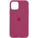 Чохол Silicone Case Full Protective (AA) для Apple iPhone 11 Pro Max (6.5") Червоний / Rose Red