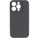 Чохол Silk Full Camera Protective (AA) NO LOGO для Apple iPhone 16 Pro Max (6.9") Сірий / Dark Gray фото 2