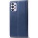 Кожаный чехол книжка GETMAN Gallant (PU) для Samsung Galaxy A32 4G Синий фото 3