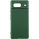Чехол Silicone Cover Ummi Lakshmi Full Camera (AA) для Google Pixel 7a Зеленый / Dark green