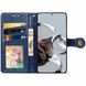 Кожаный чехол книжка GETMAN Gallant (PU) для Xiaomi 12T / 12T Pro Синий фото 3