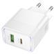 СЗУ Hoco CS112A Lounge PD30W+QC3.0 (1USB-A/1C) White фото 3