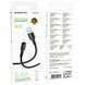 Дата кабель Borofone BX116 Certain USB to Lightning 2.4A (1m) Black фото 3