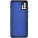 Чохол TPU GETMAN Liquid Silk Full Camera для Samsung Galaxy A51 Синій / Midnight Blue фото 2