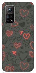 Чехол itsPrint Милые сердца для Xiaomi Mi 10T