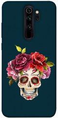 Чехол itsPrint Flower skull для Xiaomi Redmi Note 8 Pro