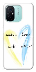 Чехол itsPrint Make love not war для Xiaomi Redmi 12C