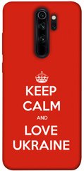 Чехол itsPrint Keep calm and love Ukraine для Xiaomi Redmi Note 8 Pro