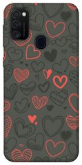 Чехол itsPrint Милые сердца для Samsung Galaxy M30s / M21