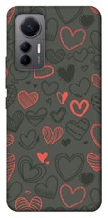 Чехол itsPrint Милые сердца для Xiaomi 12 Lite