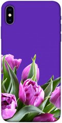Чехол itsPrint Тюльпаны для Apple iPhone X (5.8")