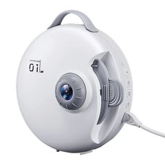 Уцінка Проектор-нічник Galaxy E18 with Bluetooth and Remote Control 1800 mAh Відкрита упаковка / White
