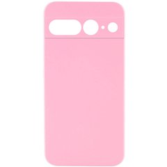 Чехол Silicone Cover Lakshmi Full Camera (AAA) для Google Pixel 7 Pro Розовый / Light pink