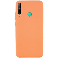 Чехол Silicone Cover Full without Logo (A) для Huawei P40 Lite E / Y7p (2020) Оранжевый / Papaya