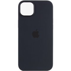 Чохол Silicone case (AAA) full with Magsafe для Apple iPhone 14 Pro (6.1") Чорний / Midnight