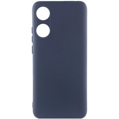 Чохол Silicone Cover Lakshmi Full Camera (A) для Oppo A58 4G Синій / Midnight Blue