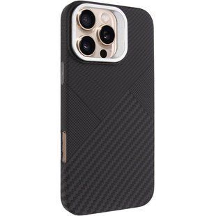 TPU чохол Pixel Craft with Magnetic Fit для Apple iPhone 16 Pro (6.3") Graphite Flow