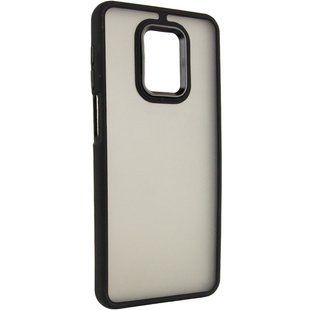 Чехол TPU+PC Lyon Frosted для Xiaomi Redmi Note 9s / Note 9 Pro / Note 9 Pro Max Black