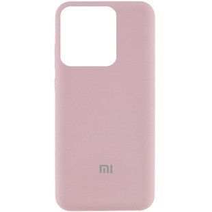 Чехол Silicone Cover Lakshmi (AAA) with Logo для Xiaomi Poco X6 / Note 13 Pro 5G Розовый / Pink Sand