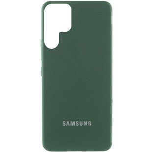 Чохол Silicone Cover Lakshmi (AAA) with Logo для Samsung Galaxy S26 Ultra Зелений / Cyprus Green