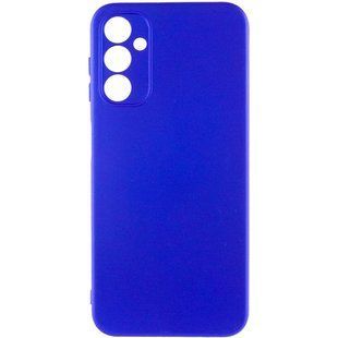 Чехол TPU GETMAN Liquid Silk Full Camera для Samsung Galaxy M34 5G Синий / Iris