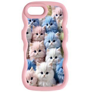 Чехол TPU Cloudy Pictures для Apple iPhone 16e / 17e (6.1") Kittens