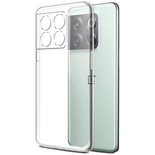 TPU чехол Epic Transparent 1,5mm Full Camera для OnePlus 10T Бесцветный (прозрачный)