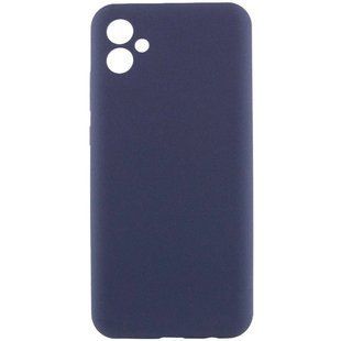 Чохол Silicone Cover Lakshmi Full Camera (AAA) для Samsung Galaxy A06 Темно-синій / Midnight blue