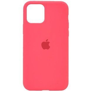 Чехол Silicone Case Full Protective (AA) для Apple iPhone 11 Pro (5.8") Арбузный / Watermelon red