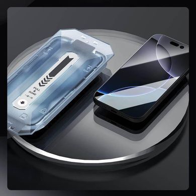 Уценка Защитное стекло Nillkin (CP+PRO) для Apple iPhone 16 Pro (6.3") (+ аппликатор) Поврежденная упаковка / Черный