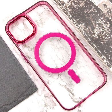 Чохол TPU Iris with Magnetic Fit для Apple iPhone 12 Pro Max (6.7") Бордовий