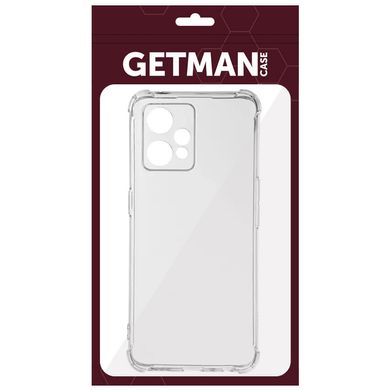 TPU чохол GETMAN Ease logo посилені кути Full Camera для Realme 9 4G / 9 Pro+ Безбарвний (прозорий)