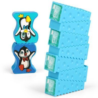 Настольная интерактивная игра Ummi 707-B18 Penguin Ice-stacking Game Blue