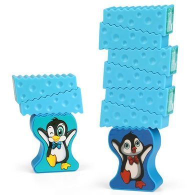 Настольная интерактивная игра Ummi 707-B18 Penguin Ice-stacking Game Blue